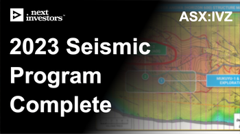 IVZ’s 2D Seismic acquisition program completed