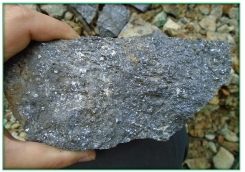 Rock chip sampling adriatic metals
