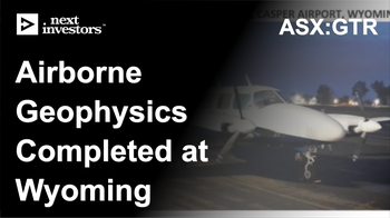 GTR airborne geophysics program completed