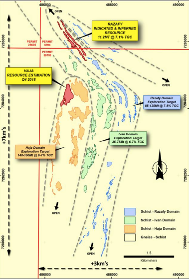 The Maniry Project – Resources and exploration targets