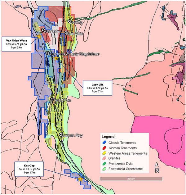 Classic minerals forrestania gold project