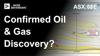 88E to confirm an oil & gas discovery off the back of Hickory-1?