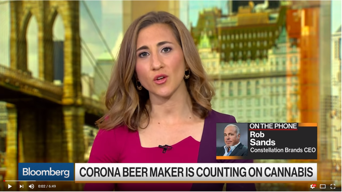 Corona beer maker cannabis beer