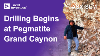 SLM drilling “pegmatite grand canyon” - can it evolve to $610M LRS?