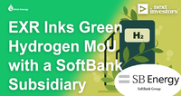 EXR Inks Green Hydrogen MoU with a SoftBank Subsidiary