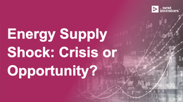 Crisis or Opportunity? Governments to take action on energy supply shortages