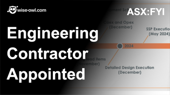 FYI appoints engineering contractor for HPA plant