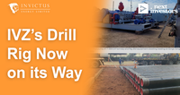 IVZ’s Drill Rig Now on its Way - Elephant Scale Gas Target to be Pierced in July