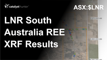 First phase drilling in South Australia XRF results
