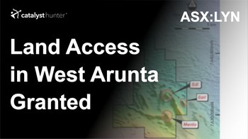 LYN secures land access in the West Arunta, near WA1 Resources