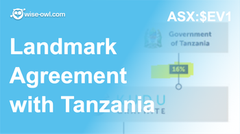 EV1 settles landmark agreements with the government of Tanzania