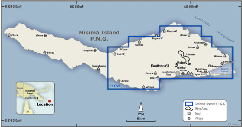 Misima Island.