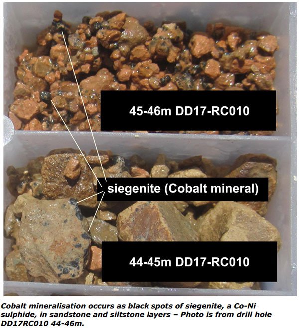 northern cobalt mineralisation