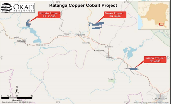 Licenses of the Katanga Copper-Cobalt Project