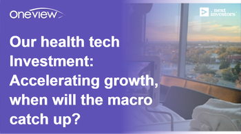 Accelerating growth, when will the macro catch up?