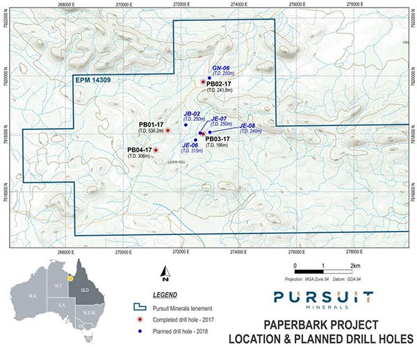 Paperbark zinc project queensland