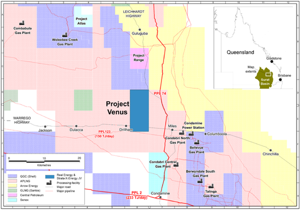 Real Energy JV preferred bidder for highly prospective gas acreage