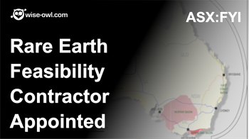 FYI appoints contractor for rare earth feasibility study