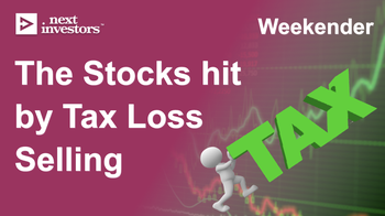 The stocks hit hardest by tax loss selling