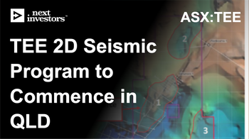 TEE 2D seismic program in QLD about to kick off
