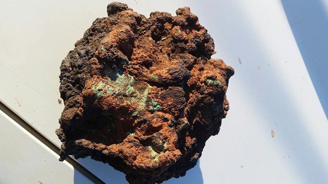 Victory mines copper mineralisation