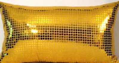 gold cushion