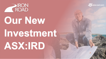 New Investment, IRD added to Wise-Owl Portfolio