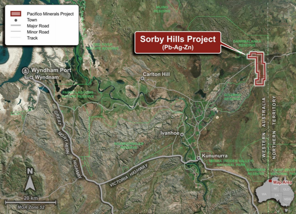 Results from the Sorby Hills drilling program will lead into the PFS.